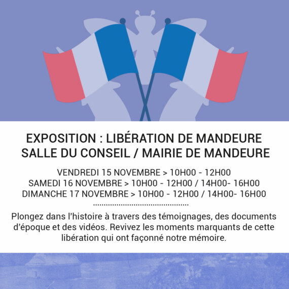 Exposition Libération Ville de Mandeure