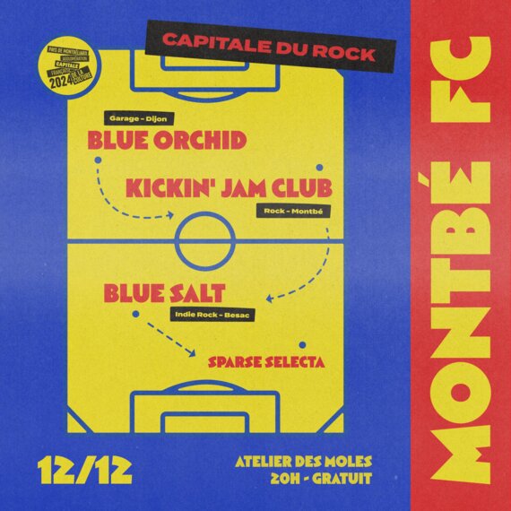 Montbé FC, Capitale du rock !