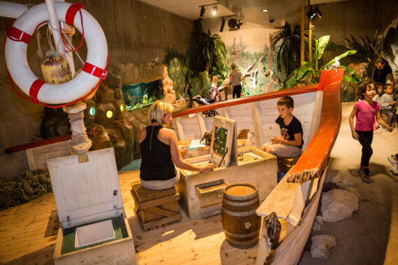 Exposition 'L'île de la découverte"