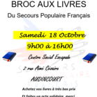 Broc aux livres d'occasion