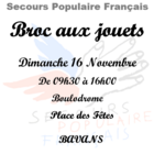 Broc aux jouets Solidaire à Bavans